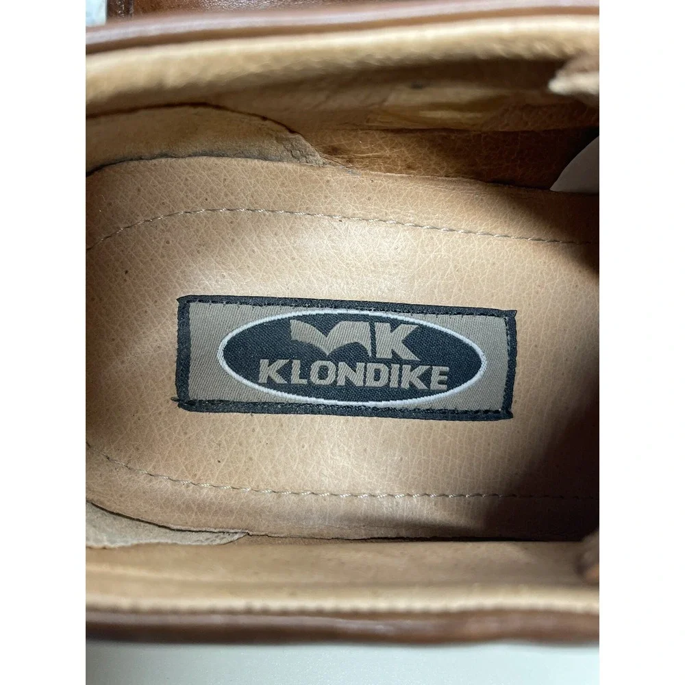 KLONDIKE Mens Eur 45 Brown Leather Shoes Oxfotd Dress Lece-up #96264 ( US 11)